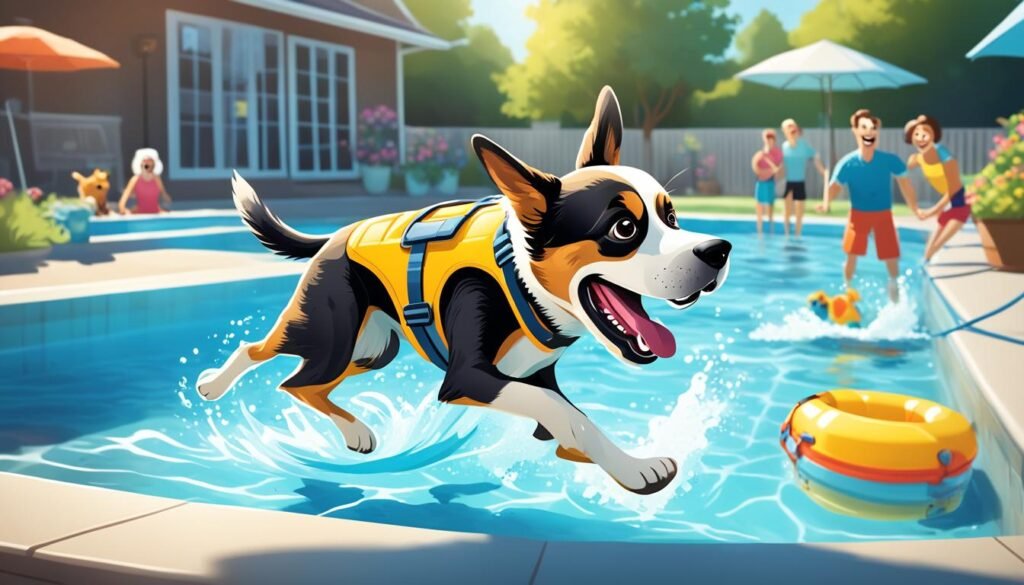 Einführung ins Schwimmen für Hunde